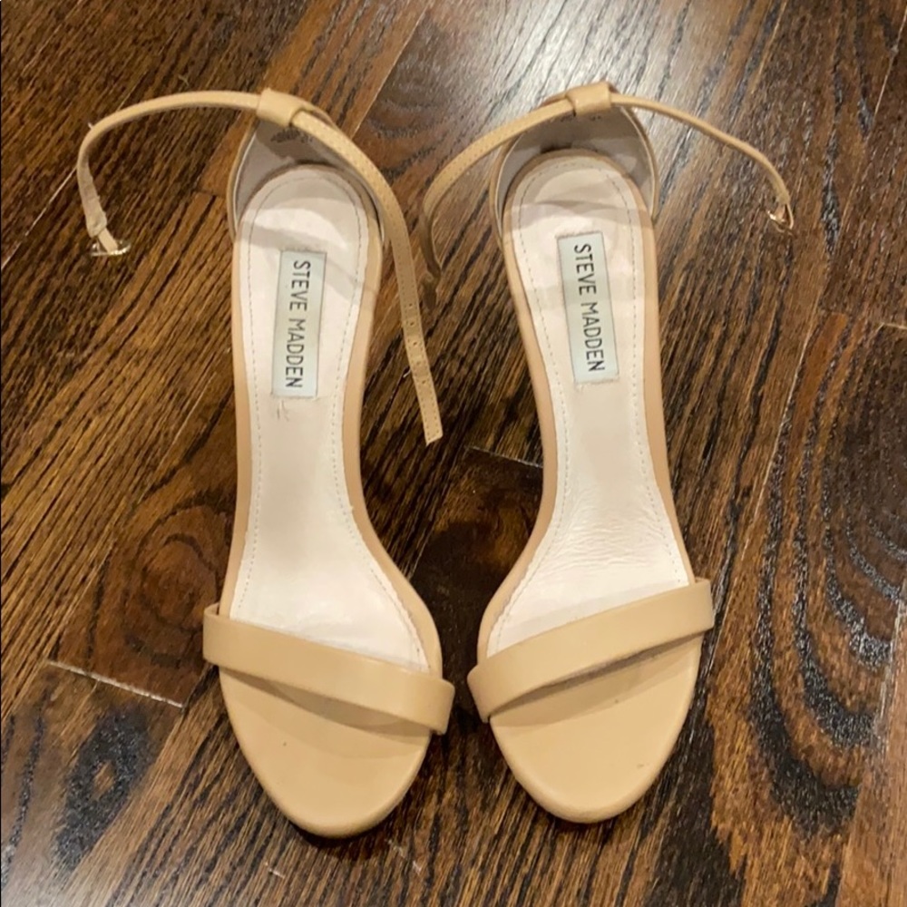 Steve Madden open toe high heels